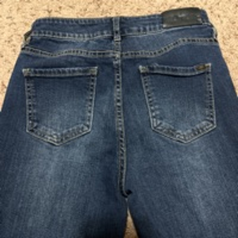 Women's Armani Exchange Jeans Size 27 Blue Denim Super Skinny - Picture 9 of 9